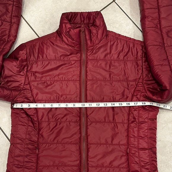 Women's Cherry Red light Puff Jacket - Picture 7 of 10